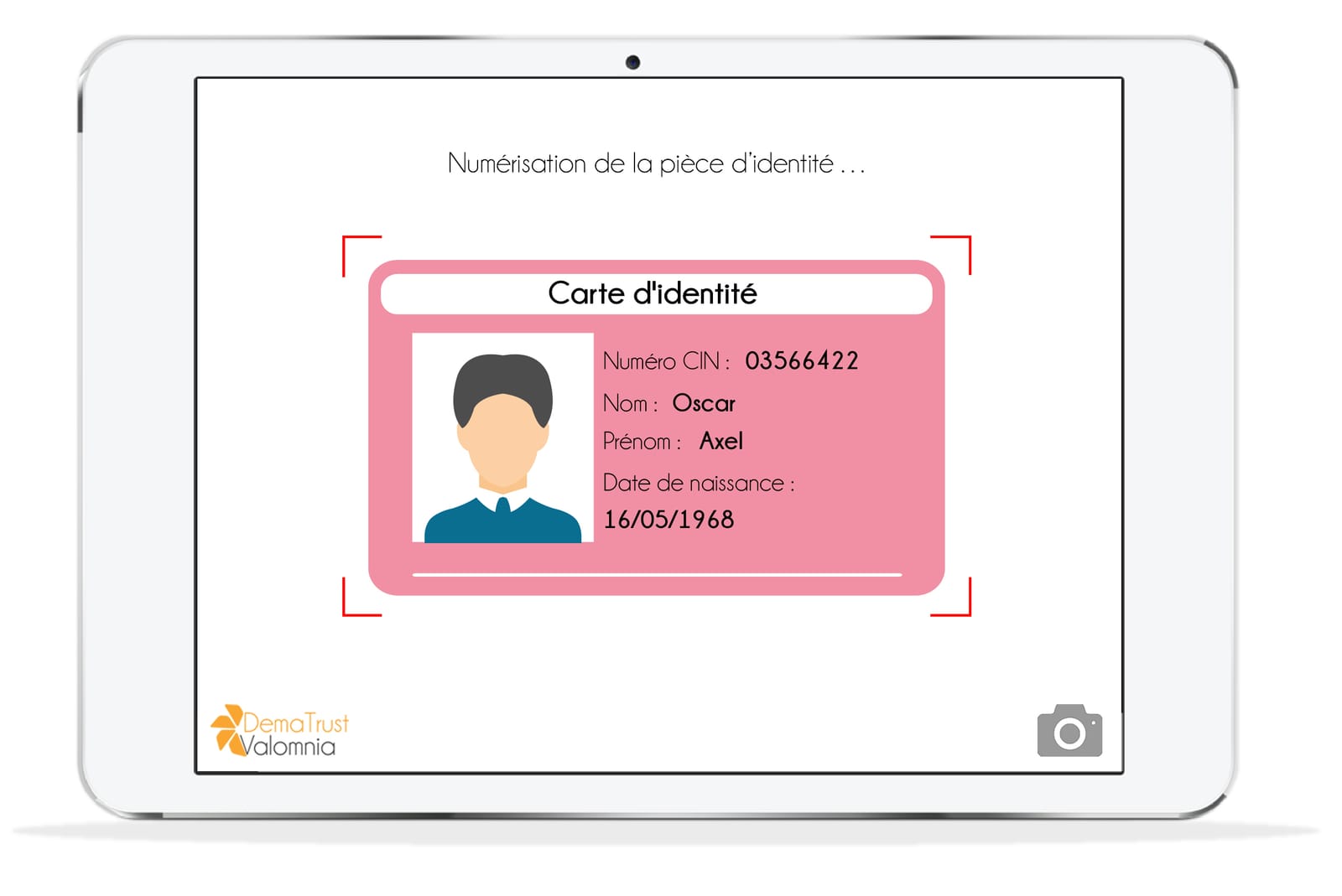 DemaTrust sur tablette (6/10)