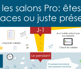 À quoi ressemble votre participation aux Salons Pro? Y êtes-vous efficaces ou juste présents ?